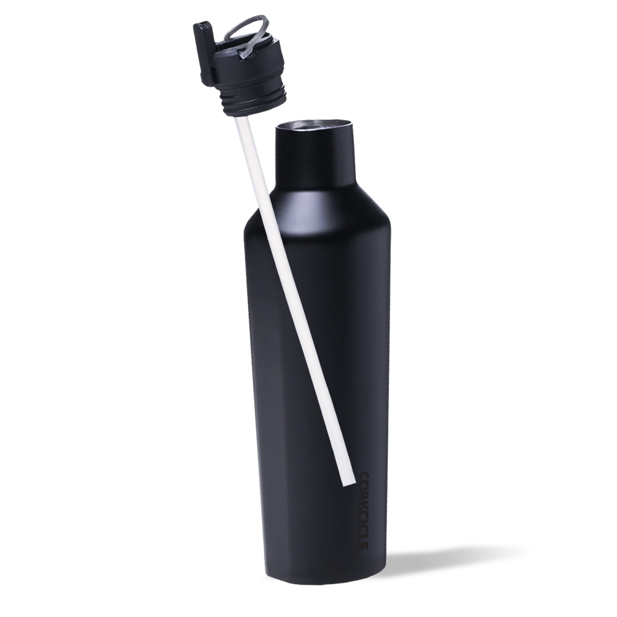 Canteen Cap with Straw